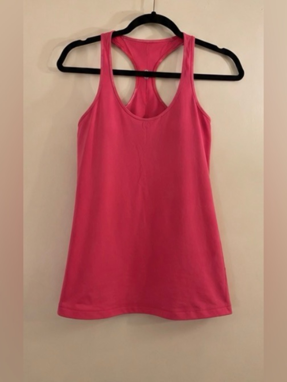 Lululemon Pink Racerback Running Workout Tank Top
